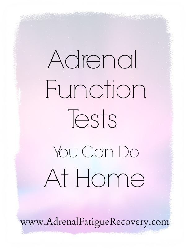 adrenal function tests